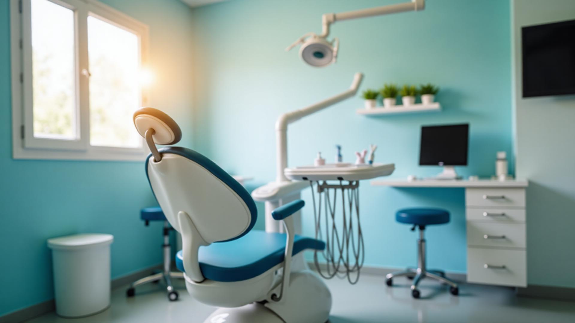 Modern dental treatment room at Divine Smiles
